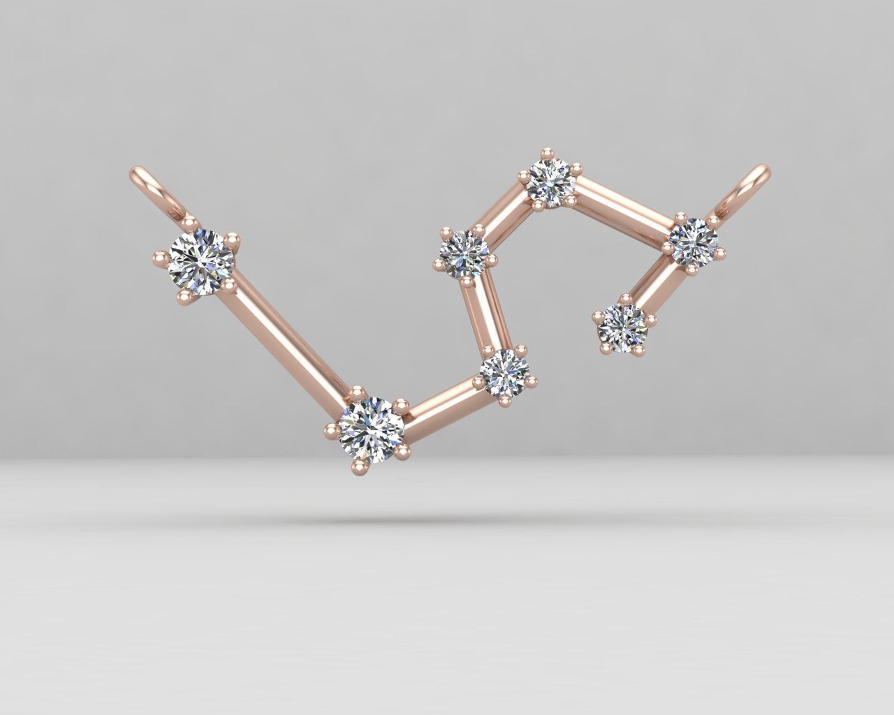 LEO necklace 72-MP 3D print model_2