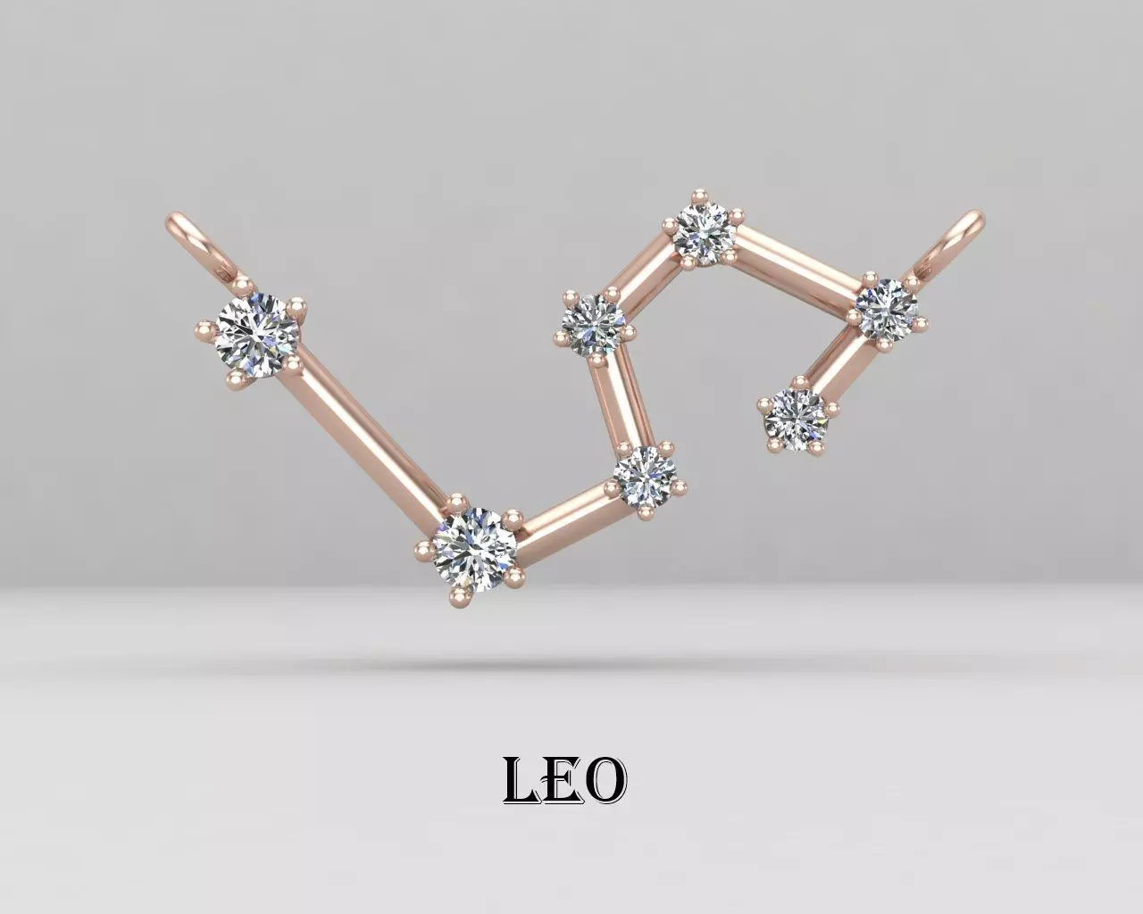 LEO necklace 72-MP 3D print model_0