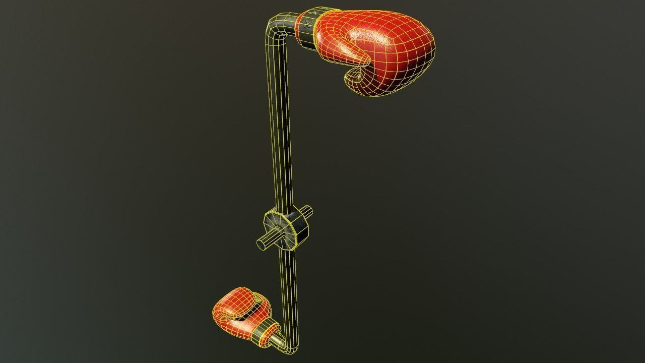 Traps set -1 Asset Game ready Obstacle Low-poly 3D model_3