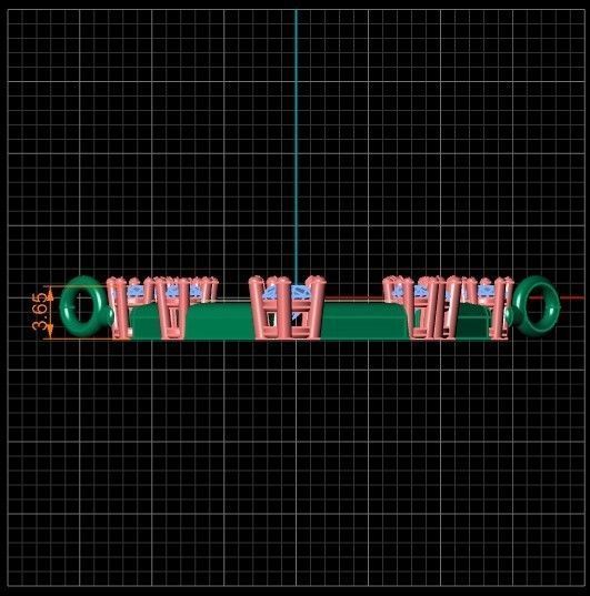 PISCES necklace  73-MP 3D print model_4