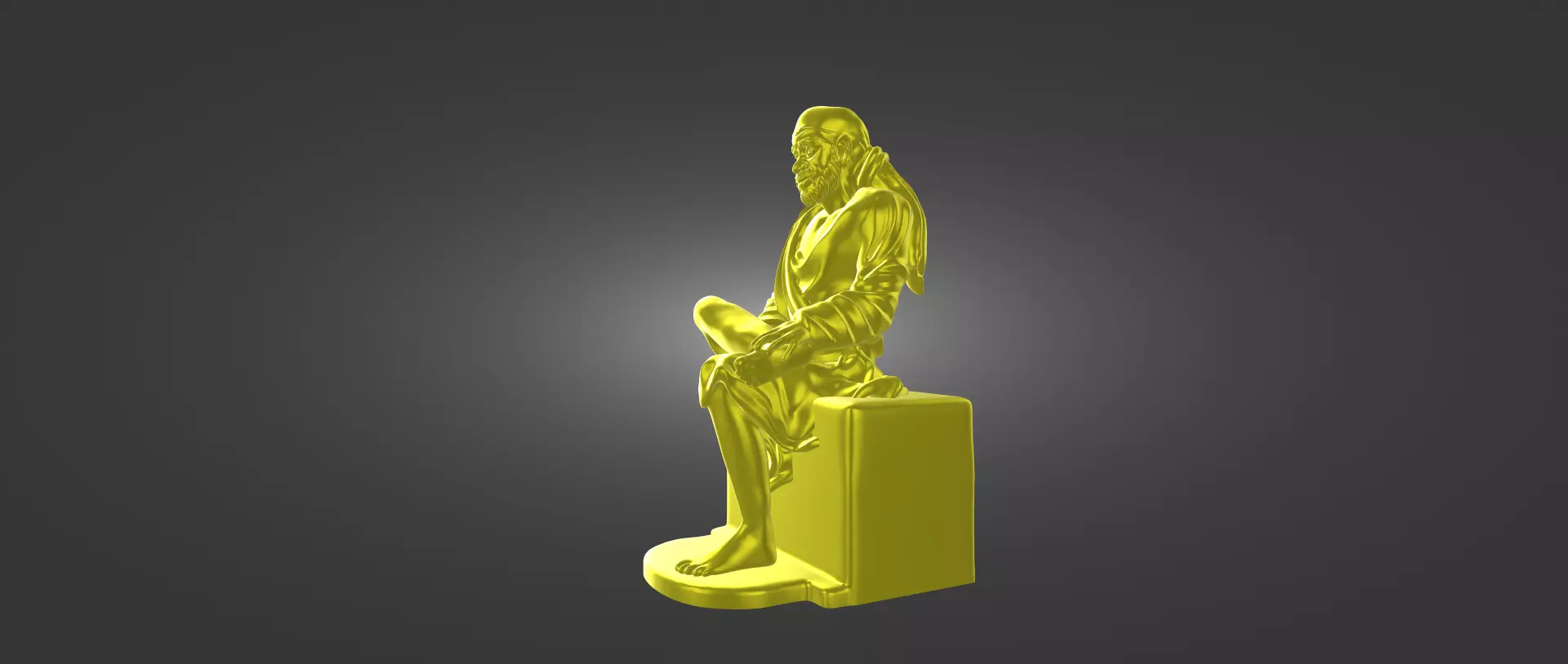 Printable STL file of Indian God 3D print model_0