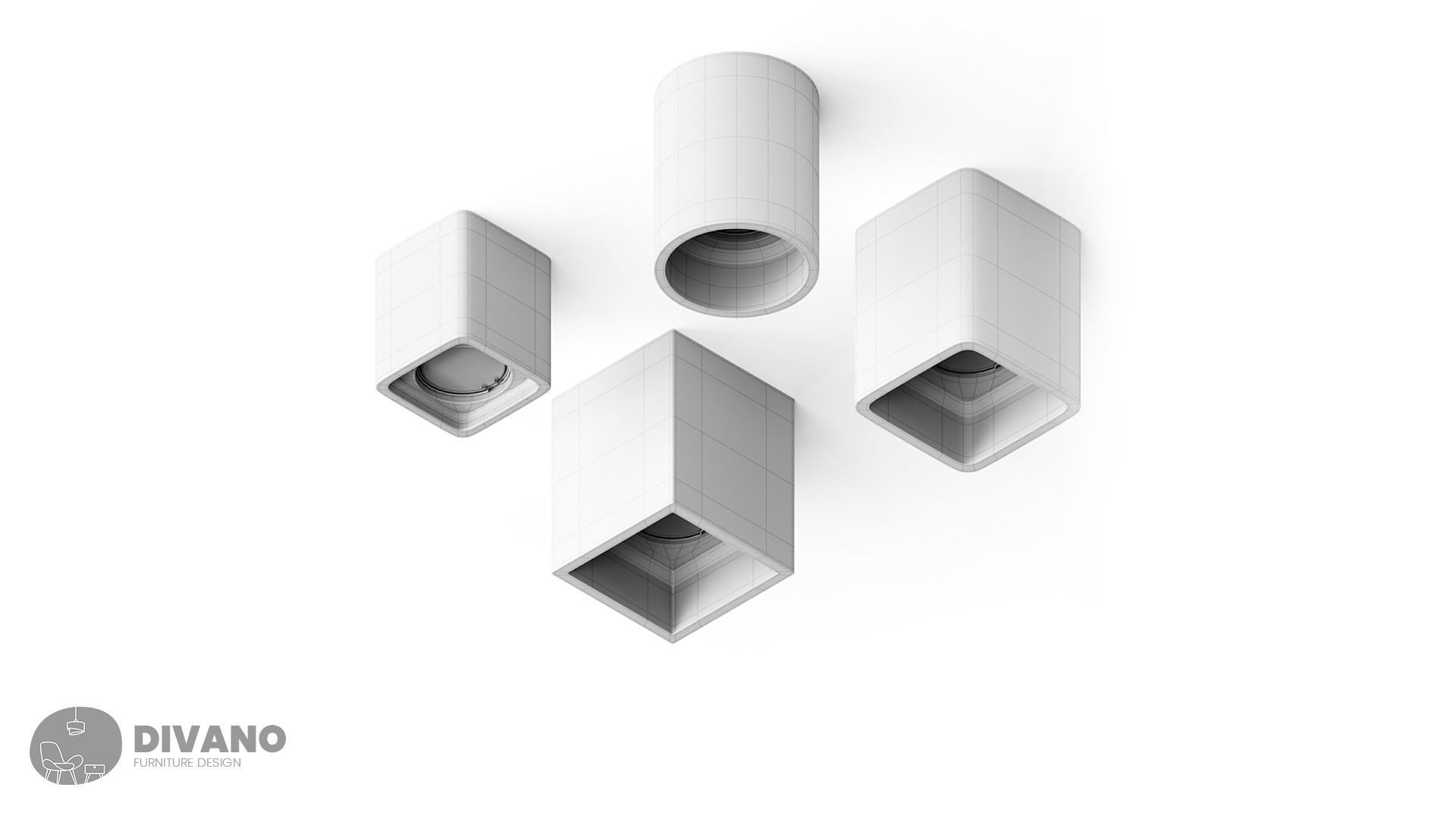 Atoma Spotlight Box 3D model_1