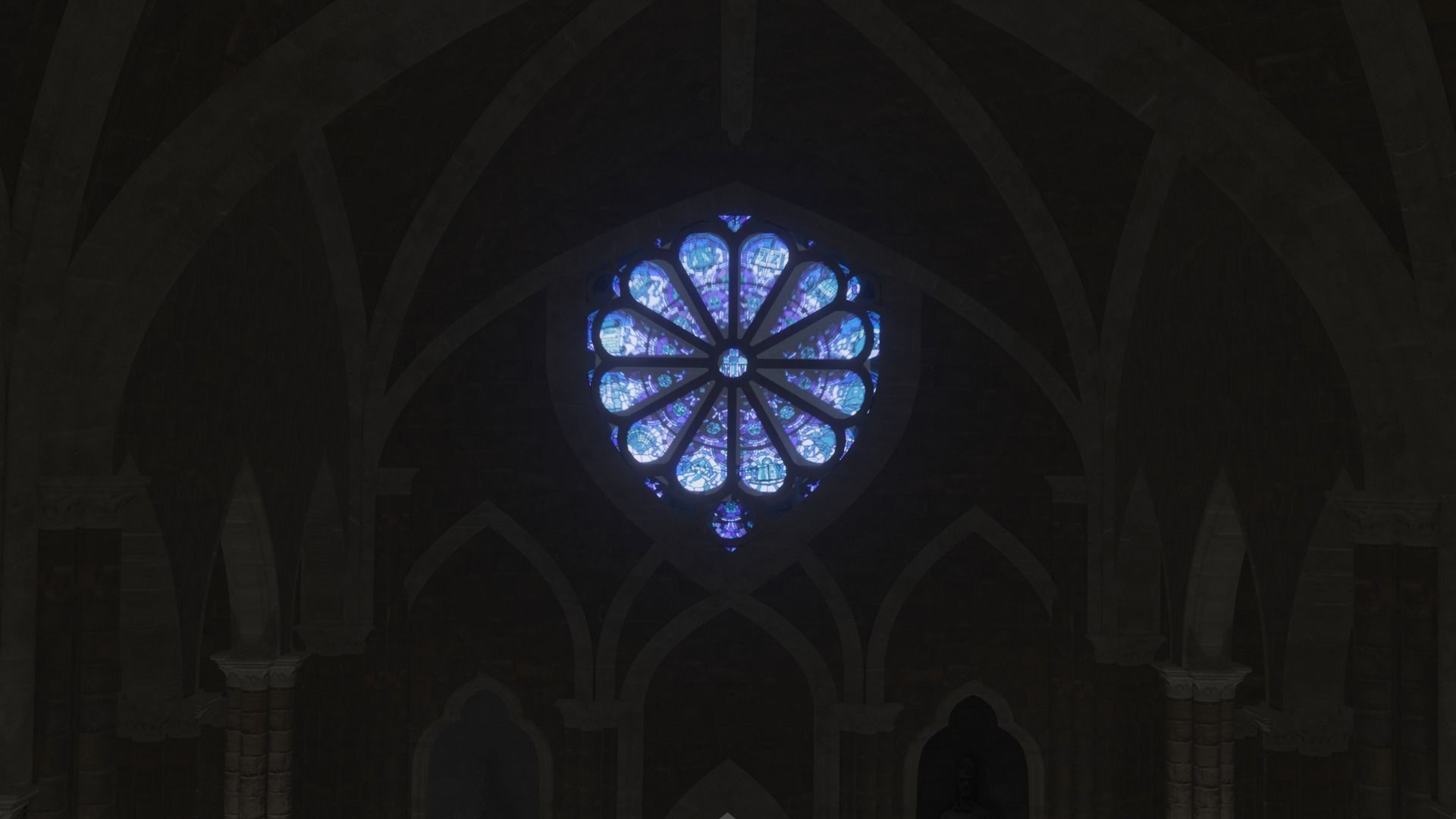 Church Low-poly 3D model_42