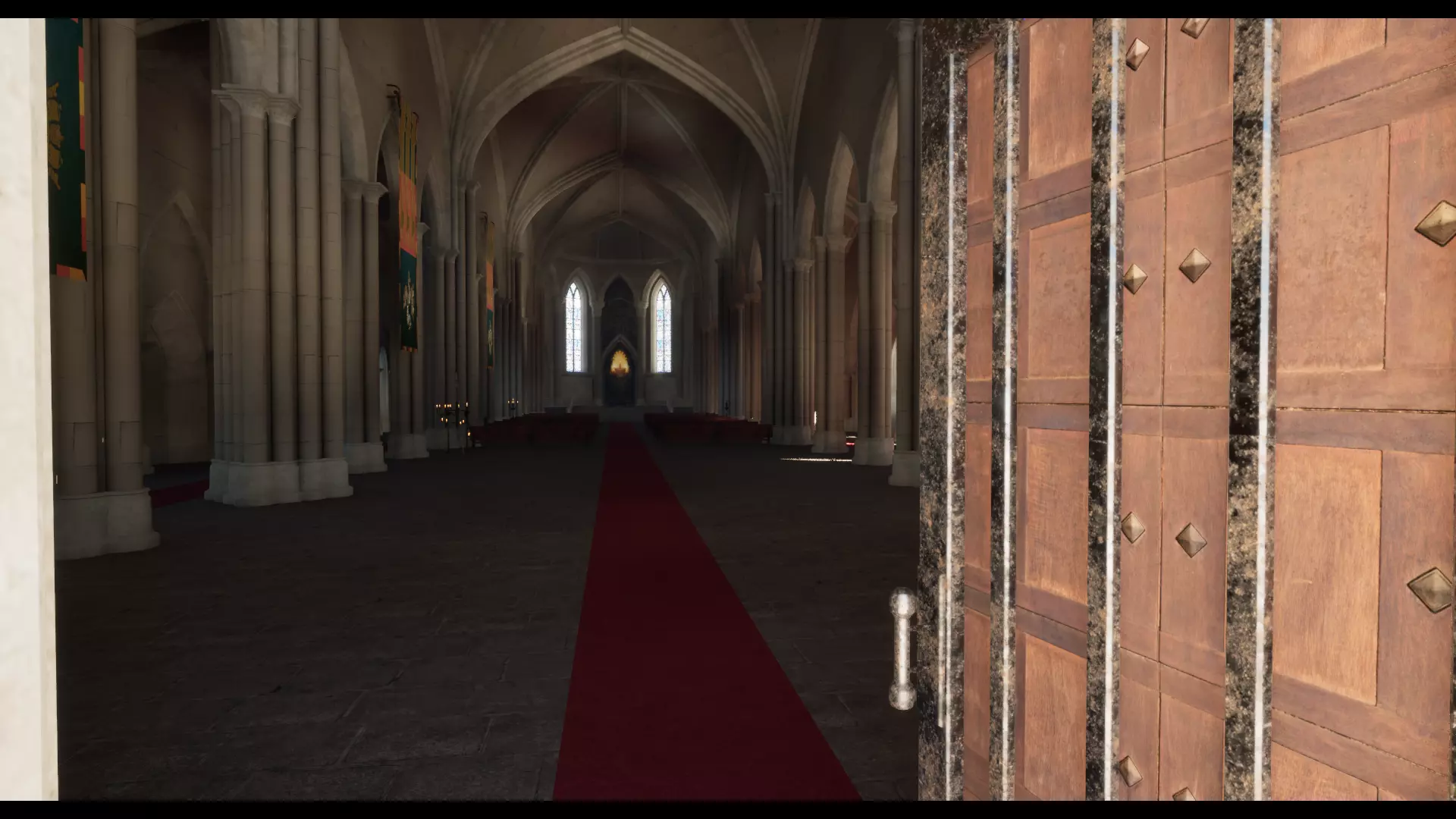 Church Low-poly 3D model_5