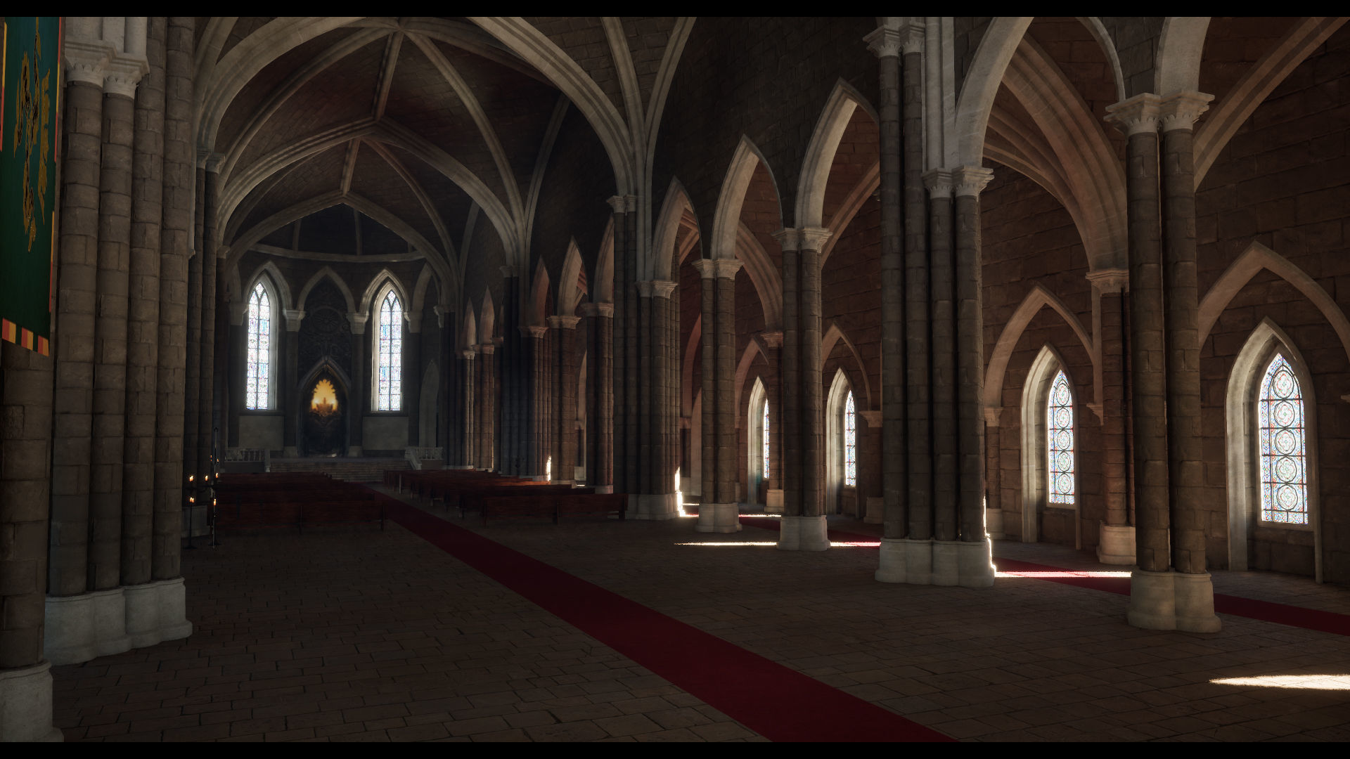 Church Low-poly 3D model_2
