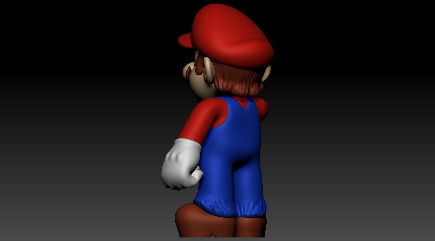 Mario 3D print model_7