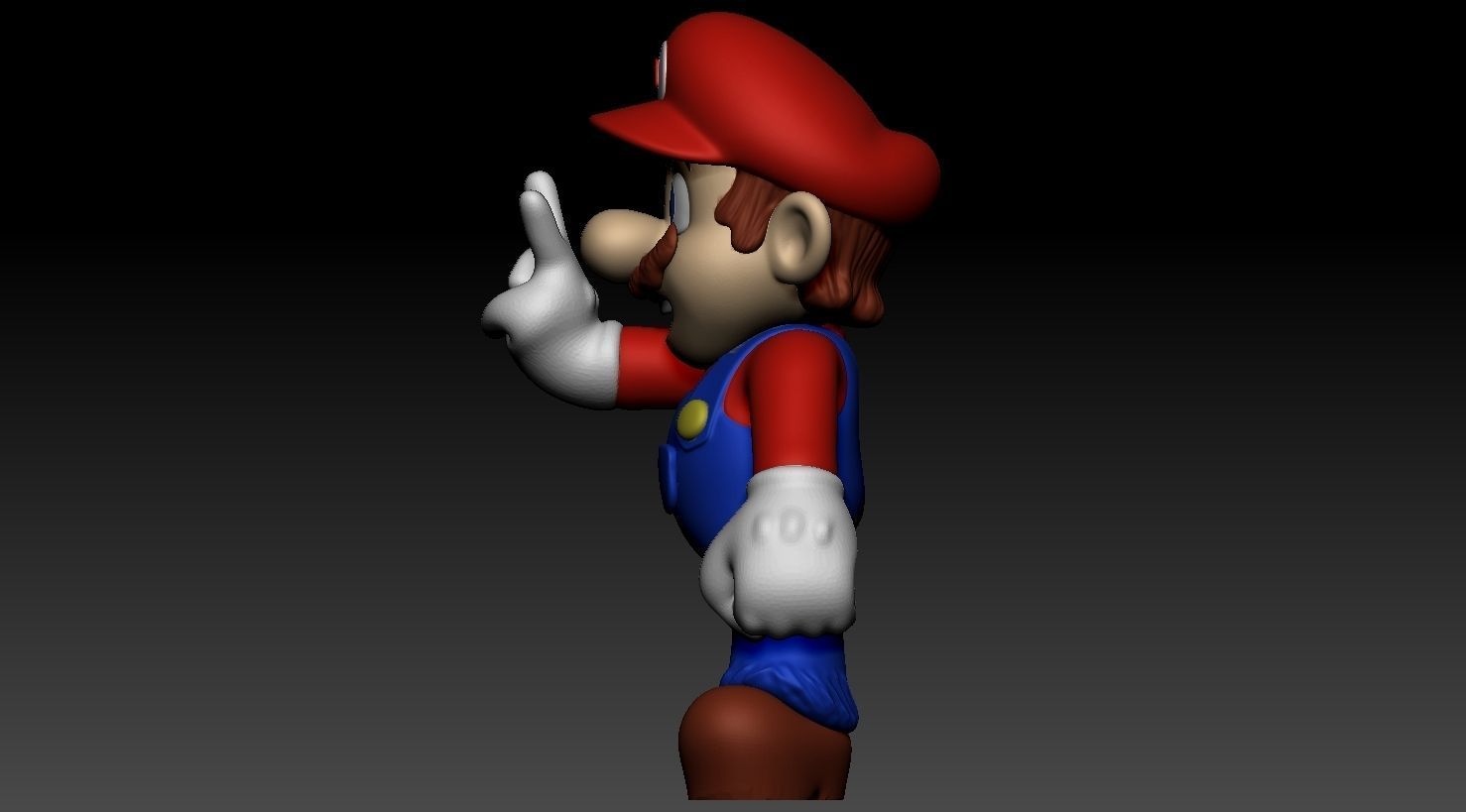 Mario 3D print model_5