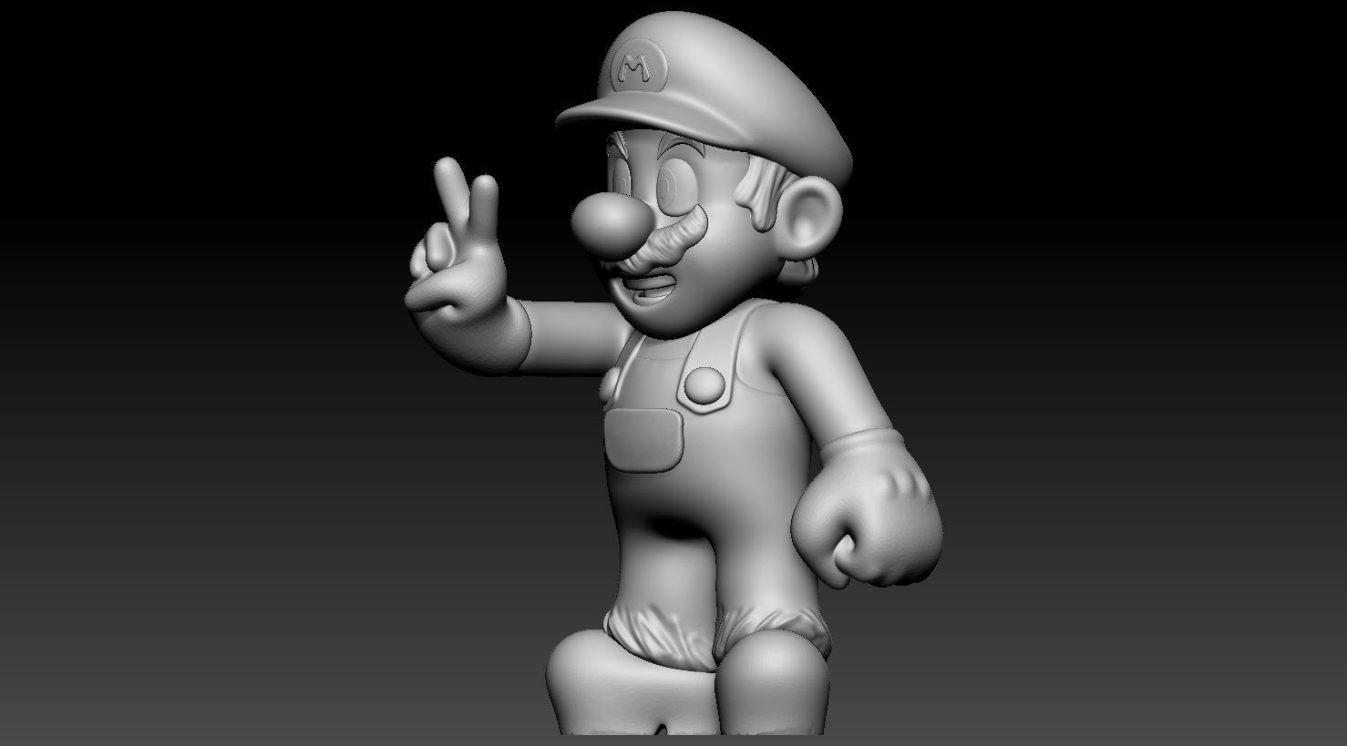 Mario 3D print model_4