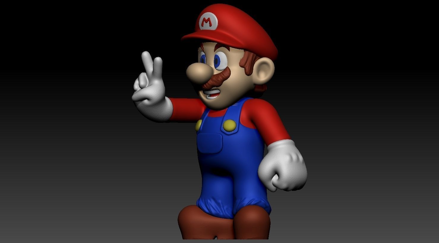 Mario 3D print model_3