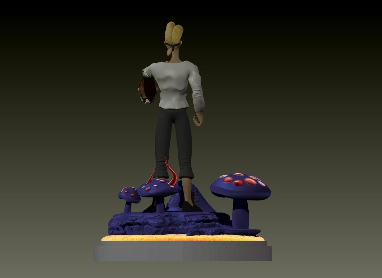 Guybrush Threepwood from Monkey Island 1 Remastered 3D print model_2