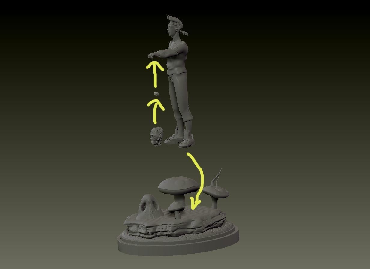 Guybrush Threepwood from Monkey Island 1 Remastered 3D print model_5