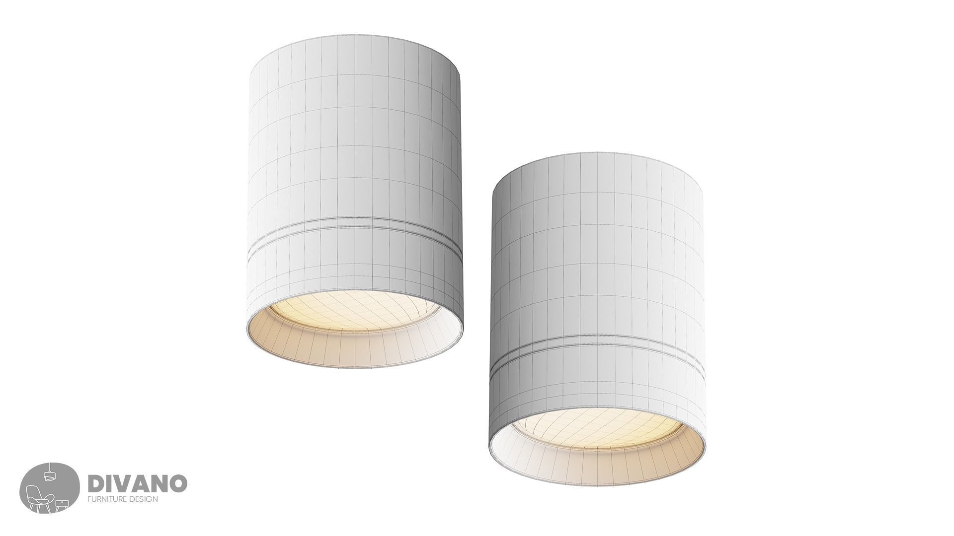 Orlo Ceiling Light 3D model_1