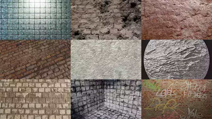 Wall PBR Texture Pack