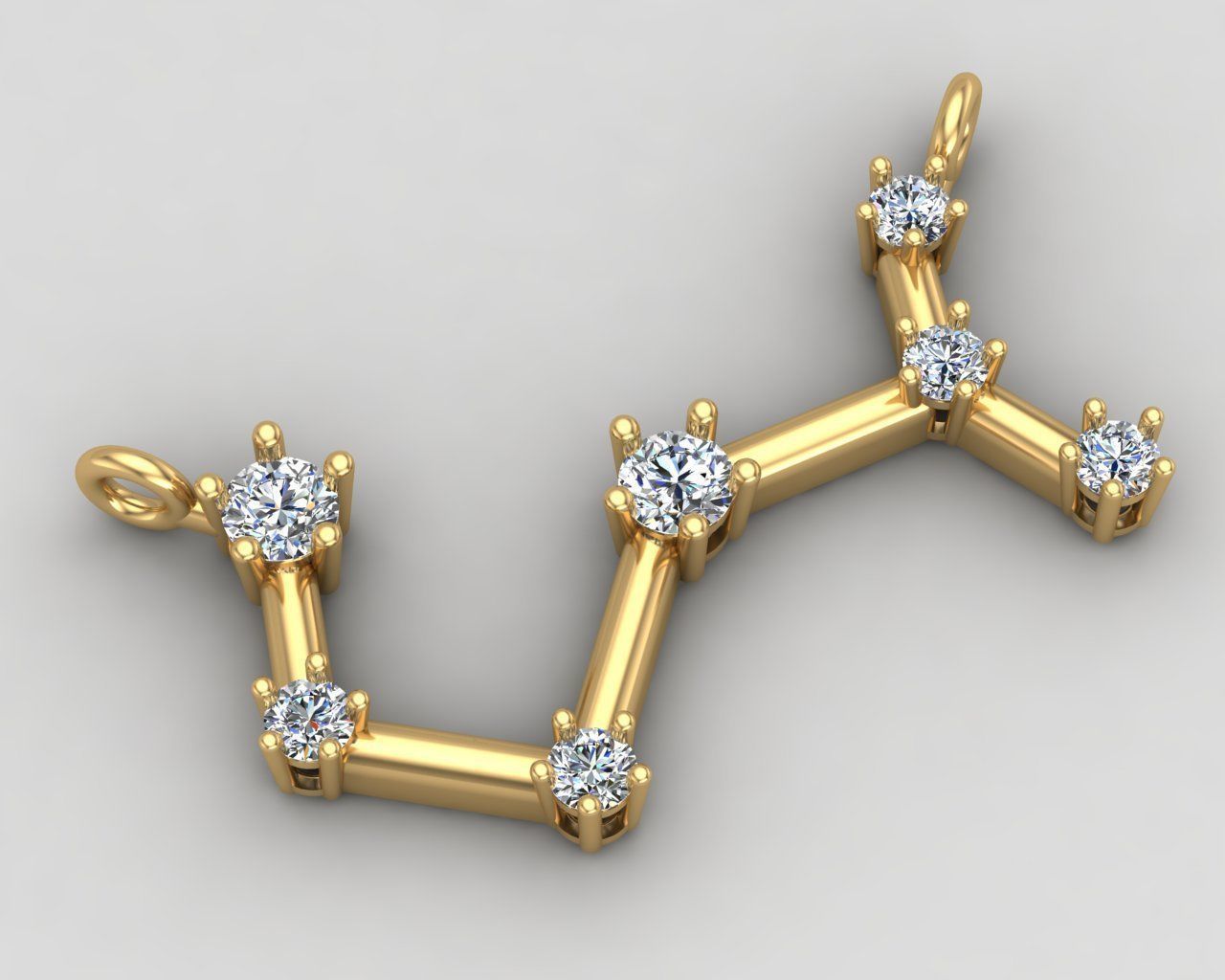 SCORPIO necklace 74-MP 3D print model_1