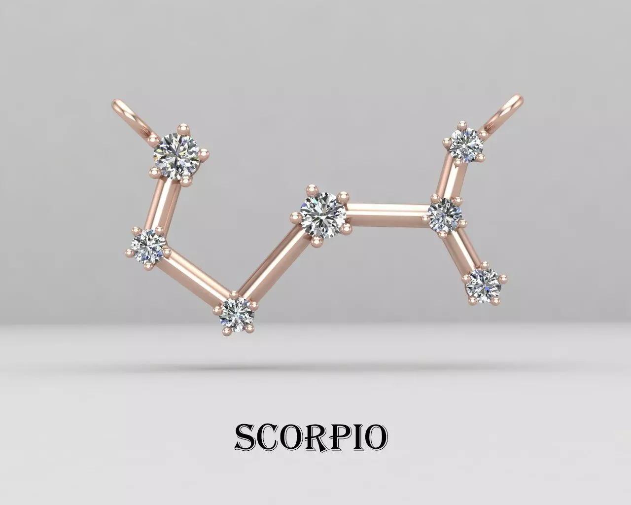 SCORPIO necklace 74-MP 3D print model_0