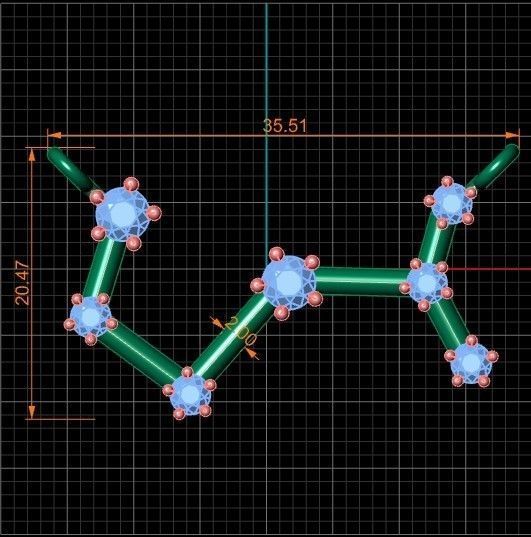 SCORPIO necklace 74-MP 3D print model_3