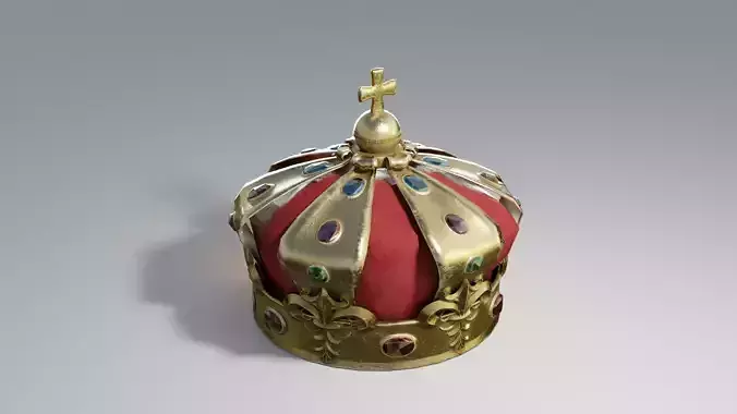 Kings Crown 4K and 2K Free 3D model