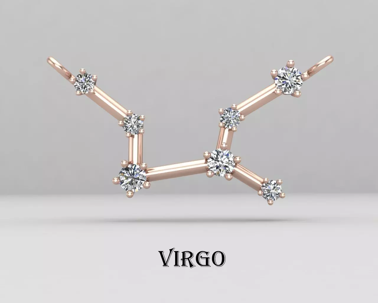 VIRGO necklace 75-MP 3D print model_0