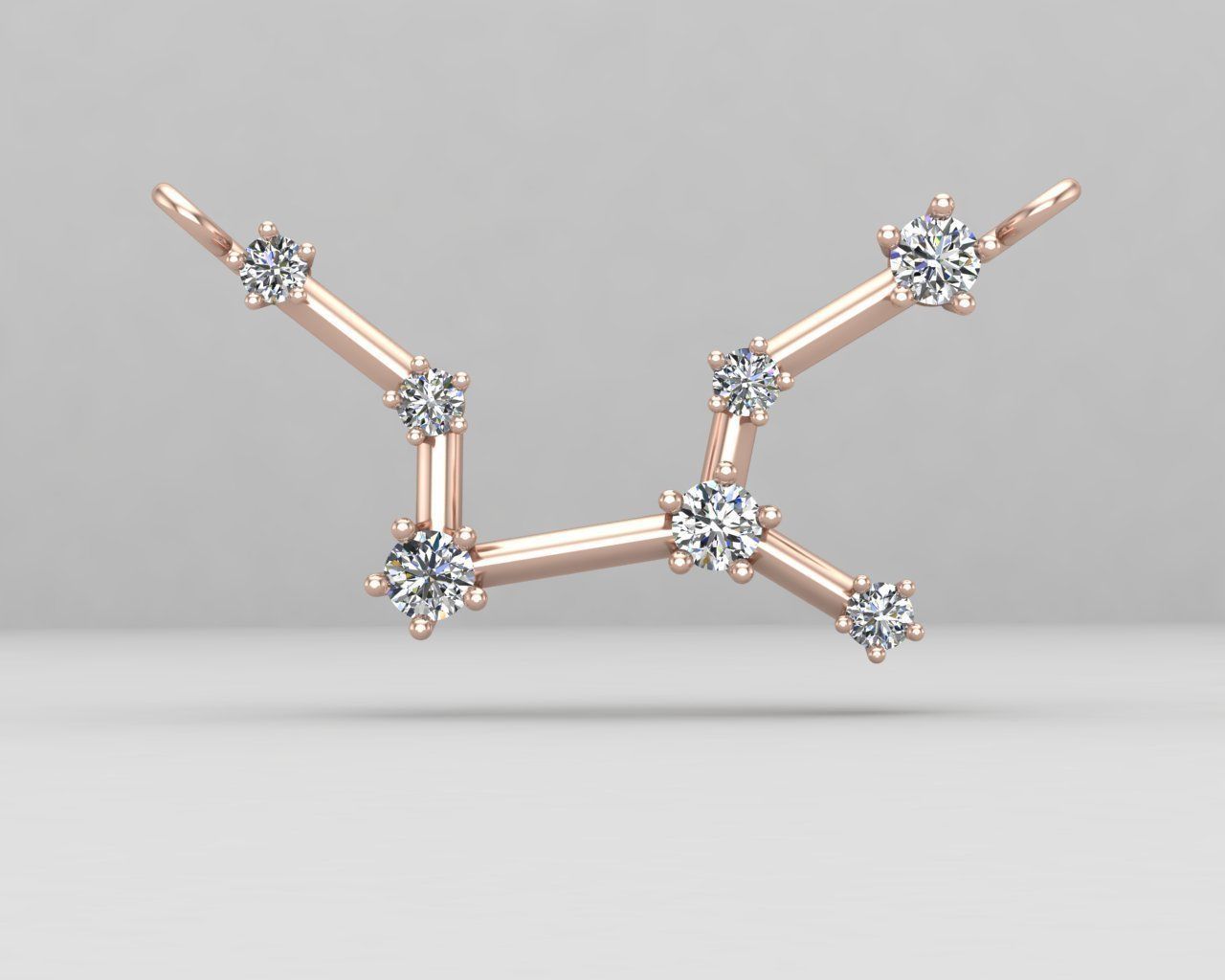 VIRGO necklace 75-MP 3D print model_2