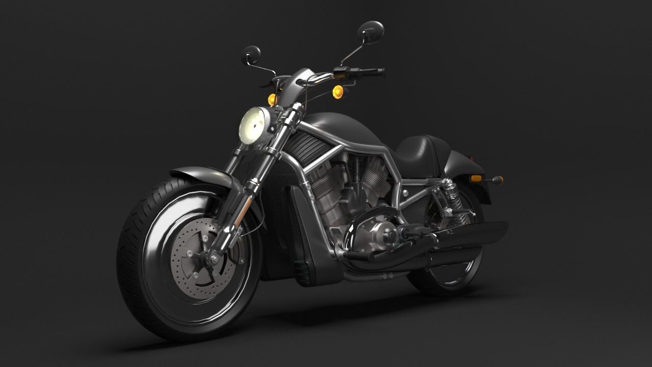 Motorcycle 3D model_6