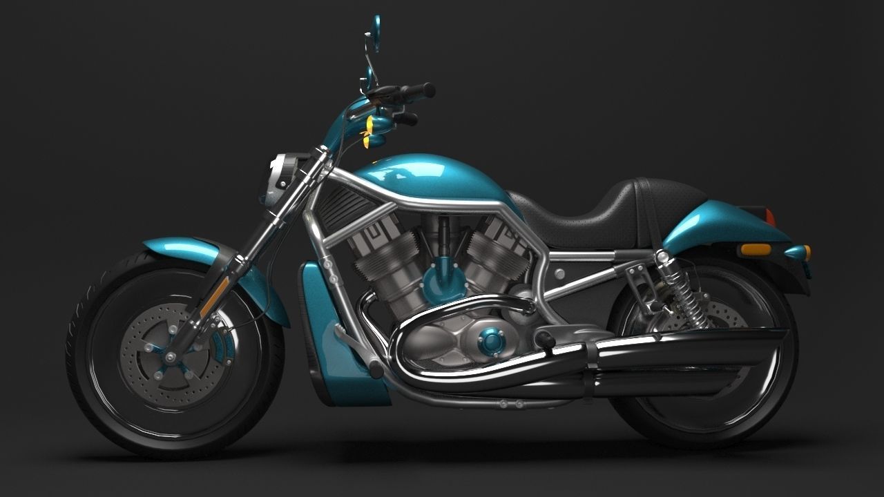 Motorcycle 3D model_8