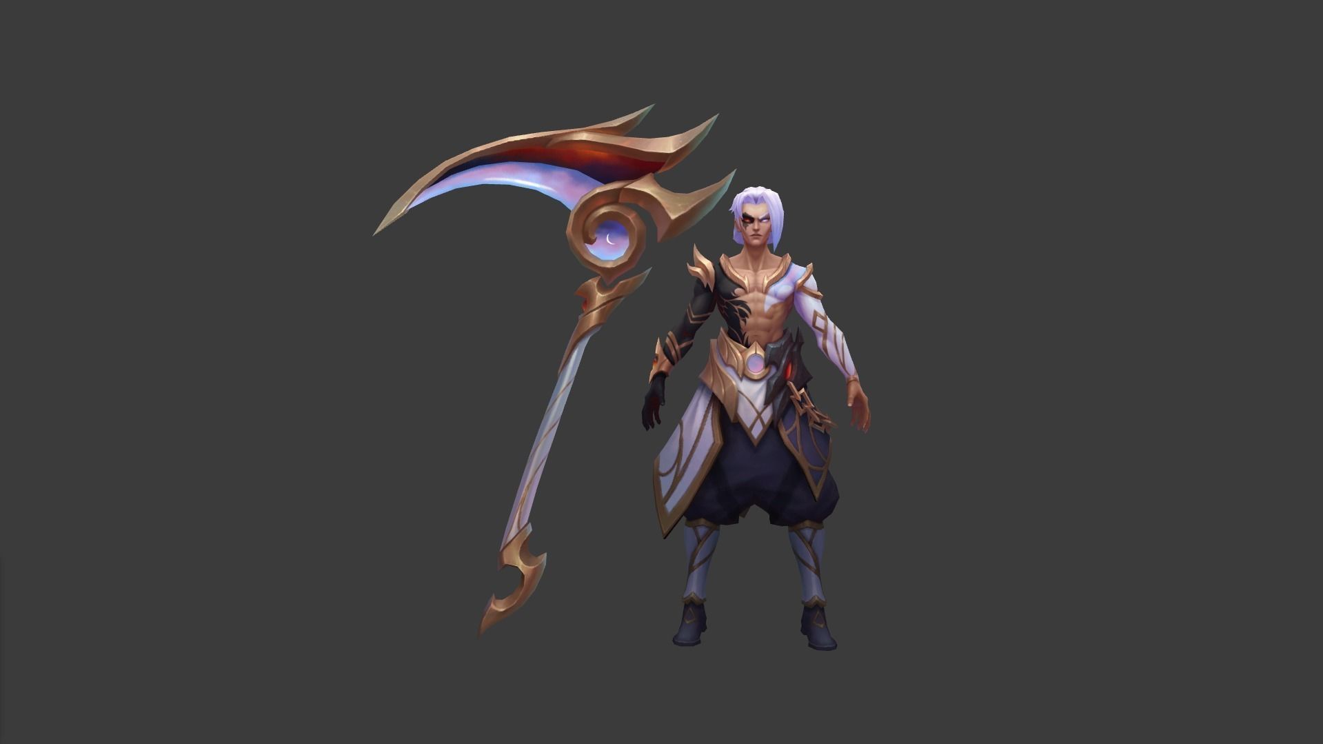 STL Nightbringer kayn prestige League of legends 3D model 3D print model_7