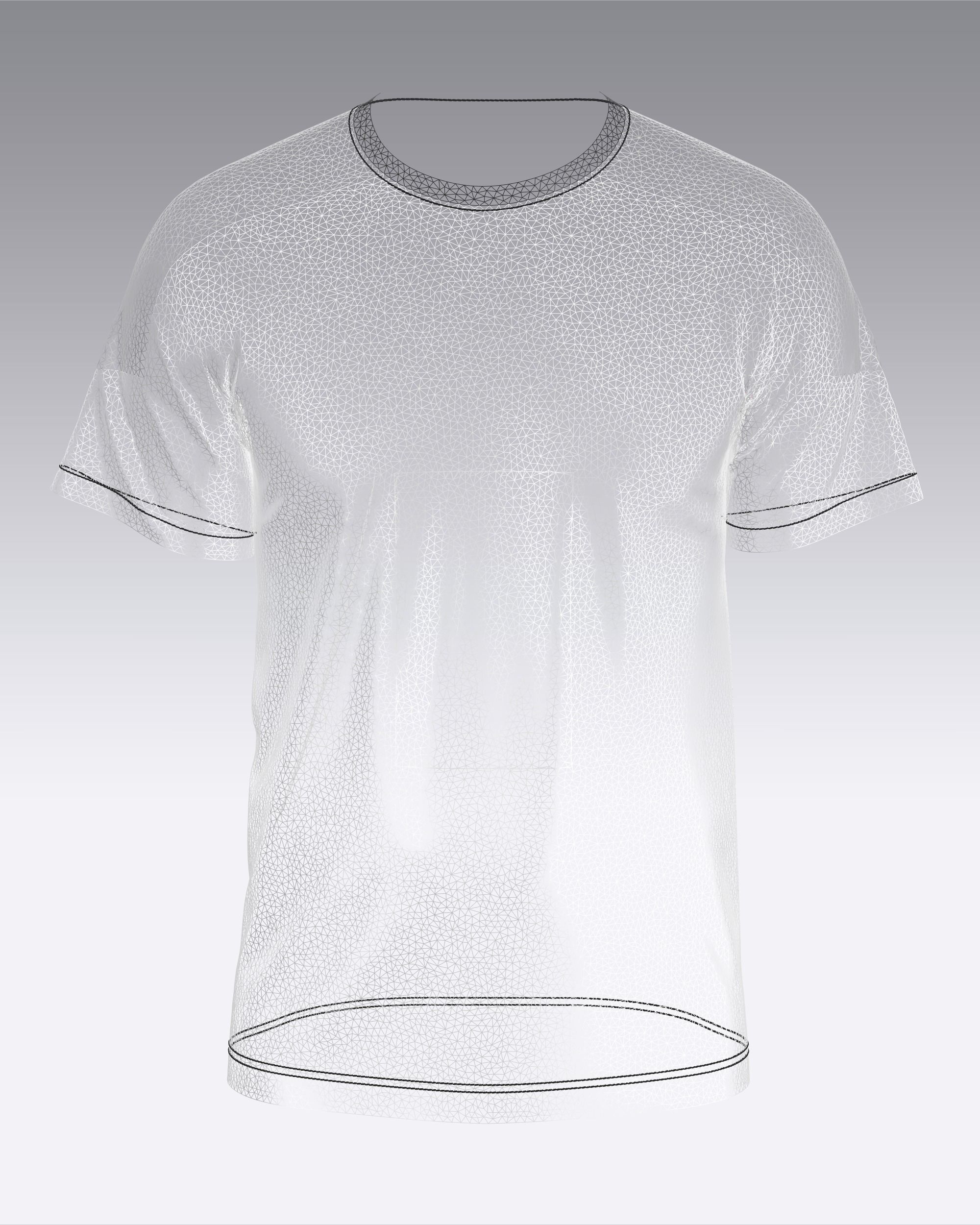 Soccer Black with multi color Jersey Player-10 3D model_10