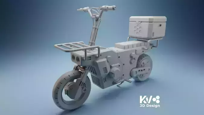 KV-Motorbike-002-Delivery E-Bike
