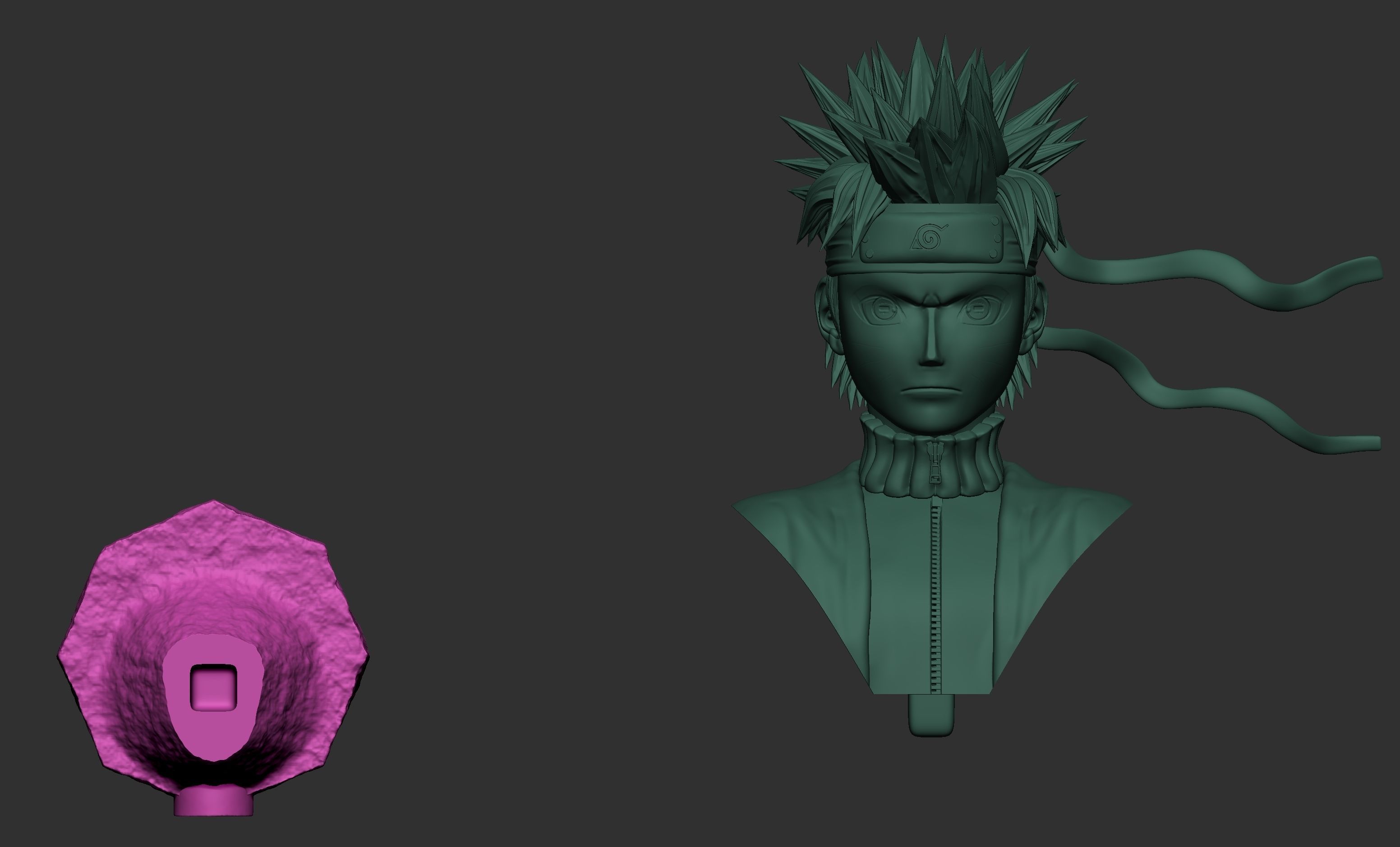 Naruto 3D print model_4