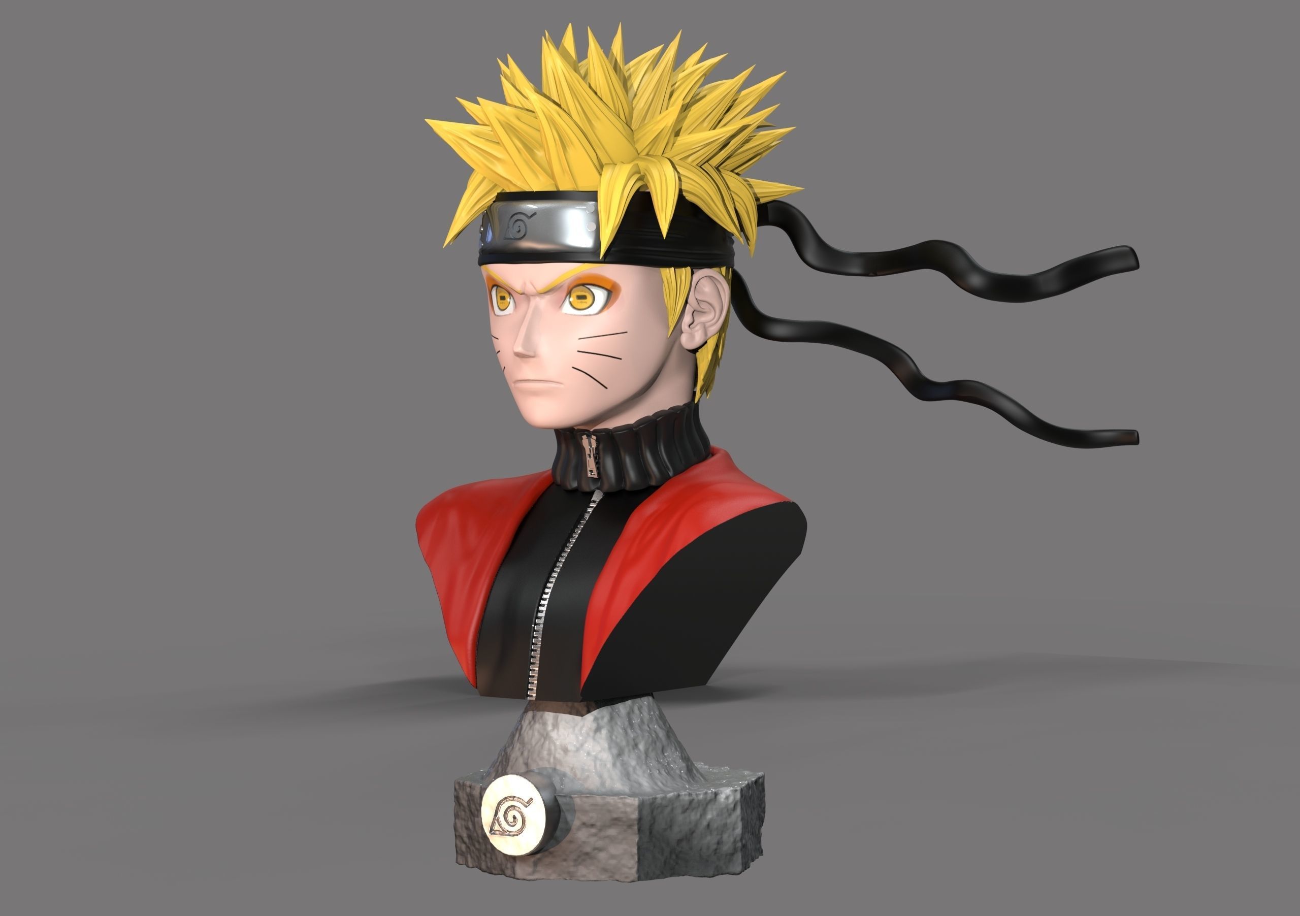 Naruto 3D print model_1