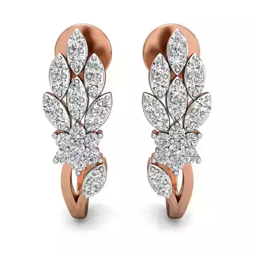 Women Earrings 3dm stl 3mf obj glb gltf render details