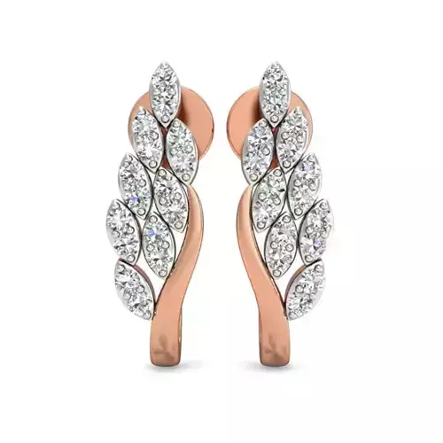 Women Earrings 3dm stl 3mf obj glb gltf render details