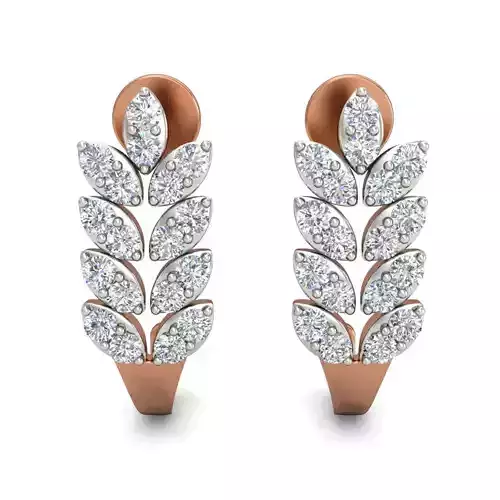 Women Earrings 3dm stl 3mf obj glb gltf render details