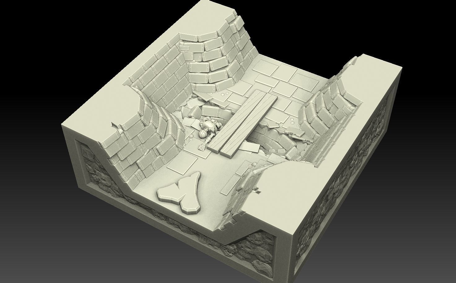 Dungeonquest Revised Edition 3d Tileset 3D print model_21