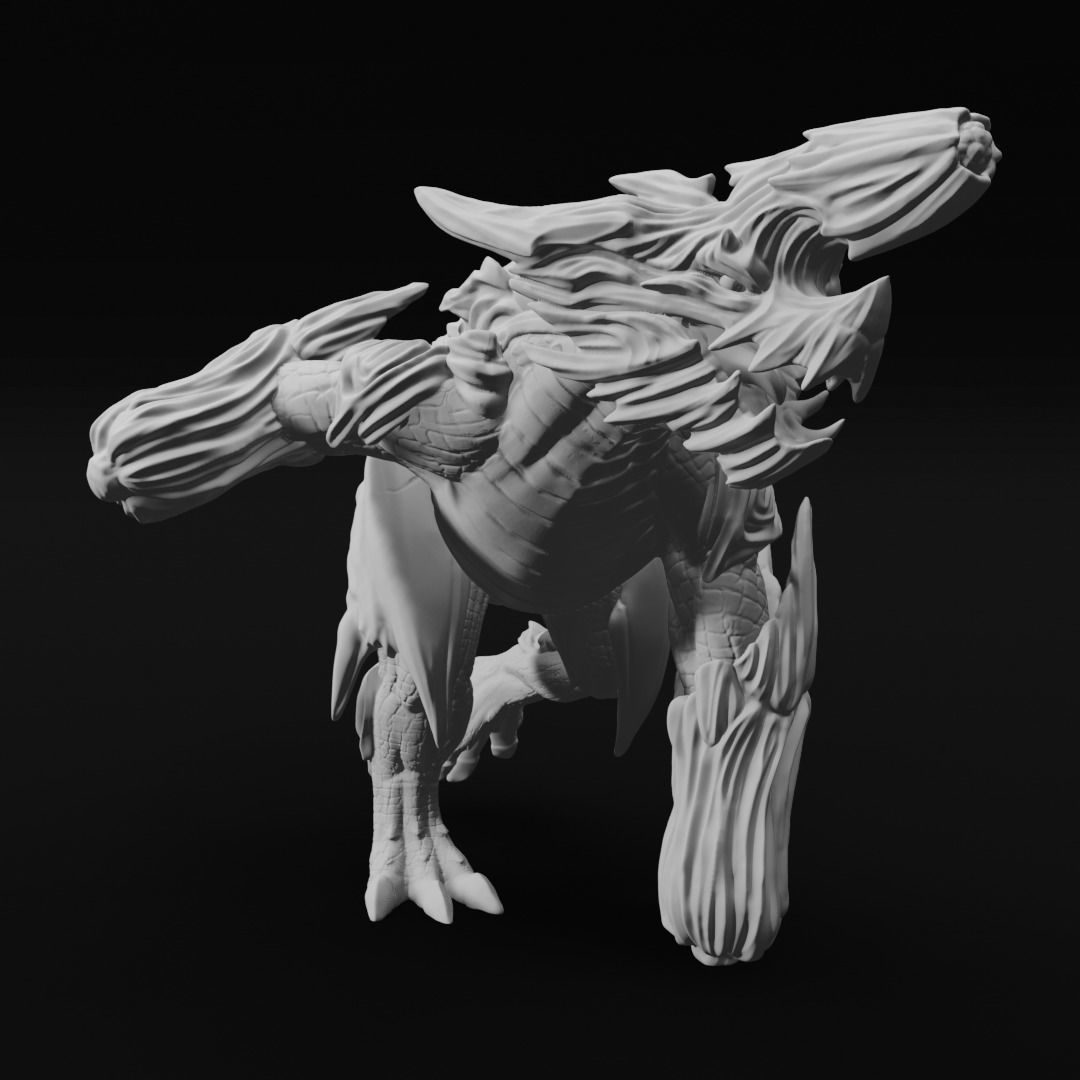 Brachydios Monster Hunter Wyvern 3d Print Model 3D print model_3
