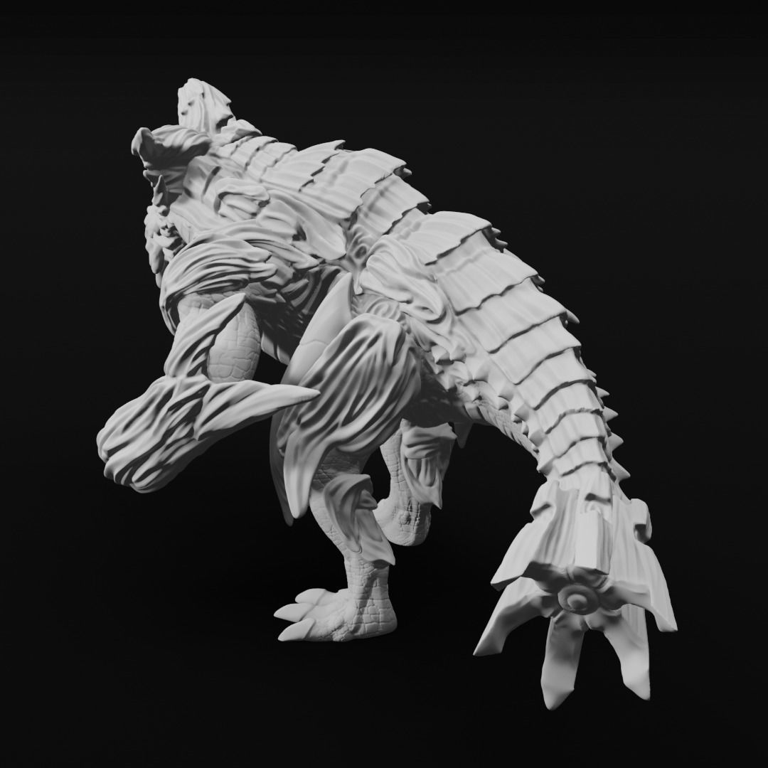 Brachydios Monster Hunter Wyvern 3d Print Model 3D print model_10