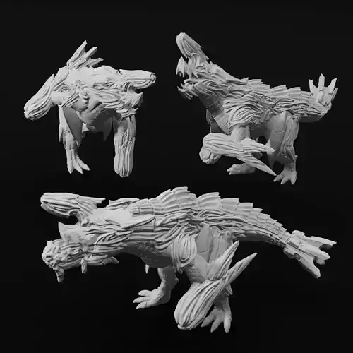Brachydios Monster Hunter Wyvern 3d Print Model 3D print model