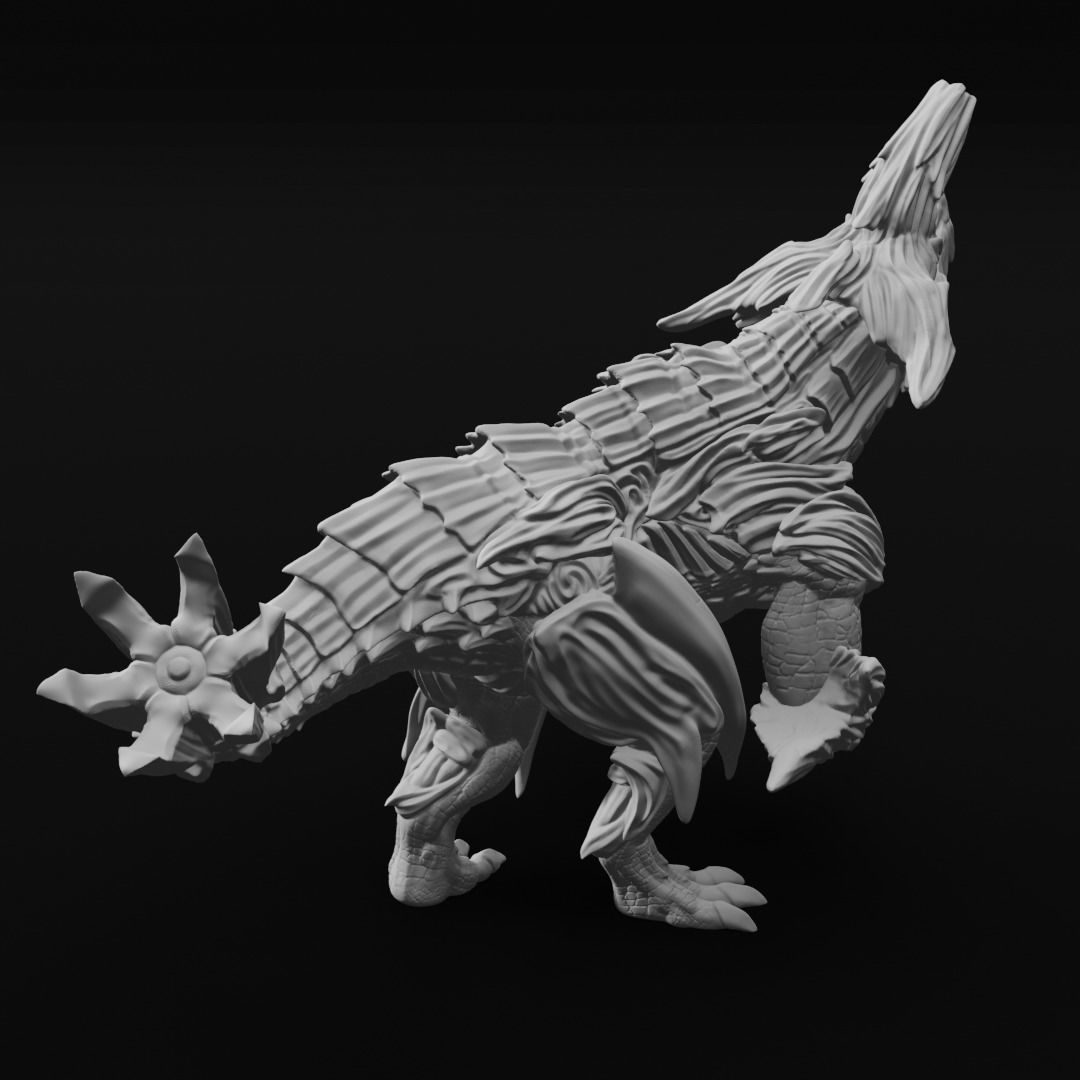 Brachydios Monster Hunter Wyvern 3d Print Model 3D print model_14