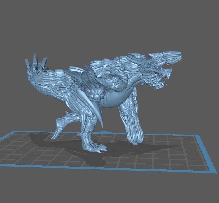 Brachydios Monster Hunter Wyvern 3d Print Model 3D print model_18