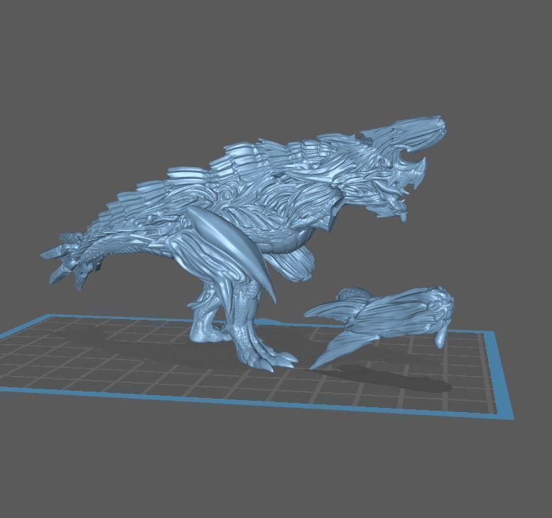 Brachydios Monster Hunter Wyvern 3d Print Model 3D print model_17