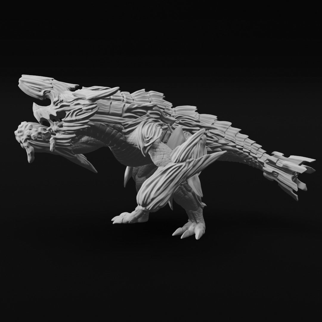 Brachydios Monster Hunter Wyvern 3d Print Model 3D print model_7