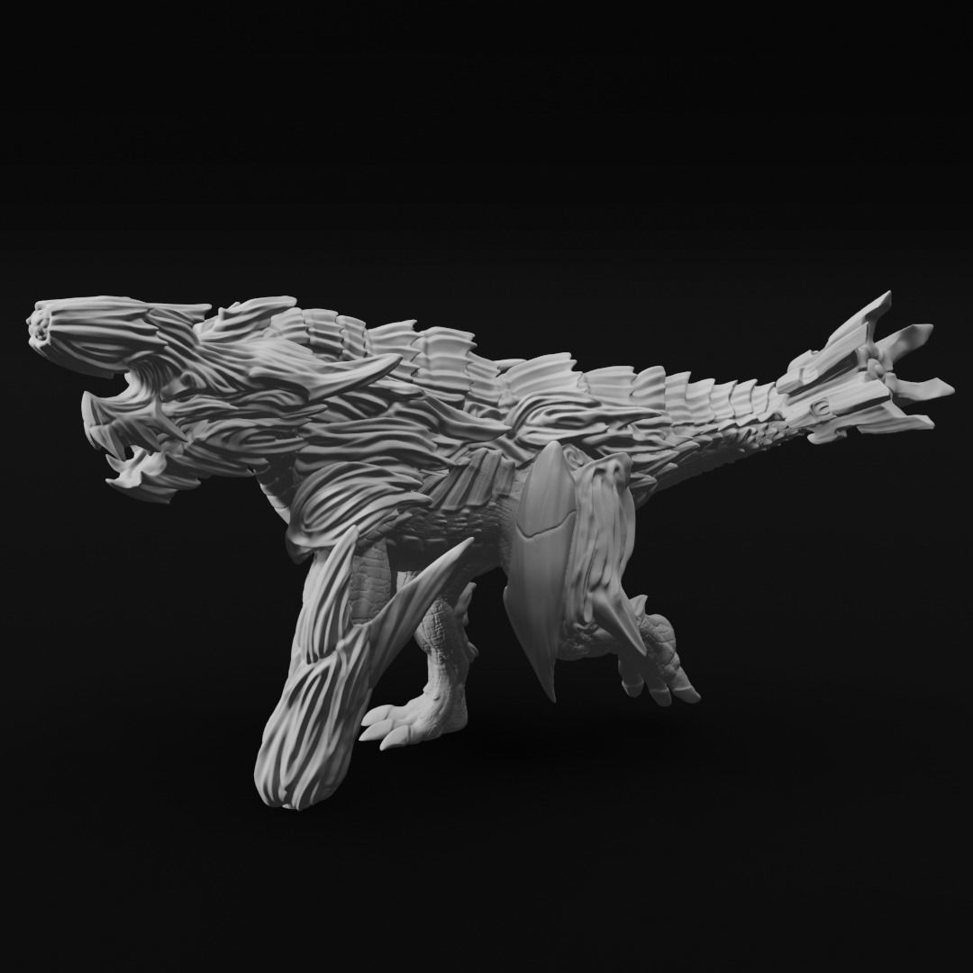Brachydios Monster Hunter Wyvern 3d Print Model 3D print model_2