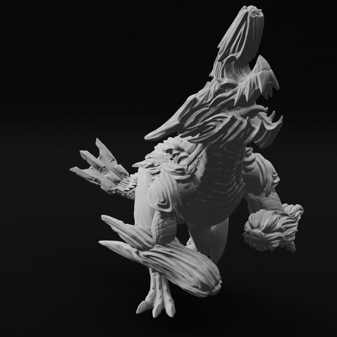 Brachydios Monster Hunter Wyvern 3d Print Model 3D print model_12