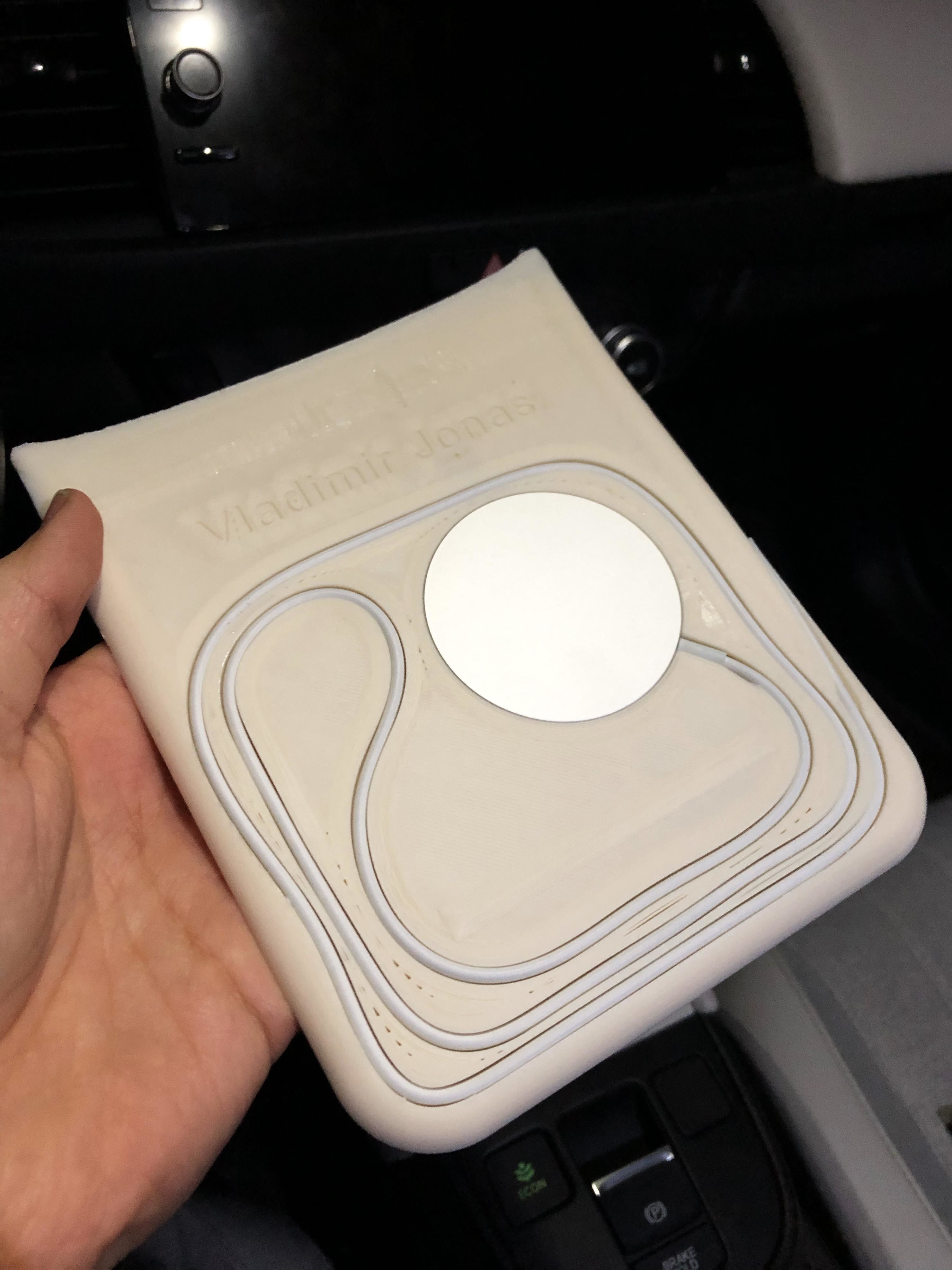 Pad for MagSafe charger in Jazz 3D print model_2