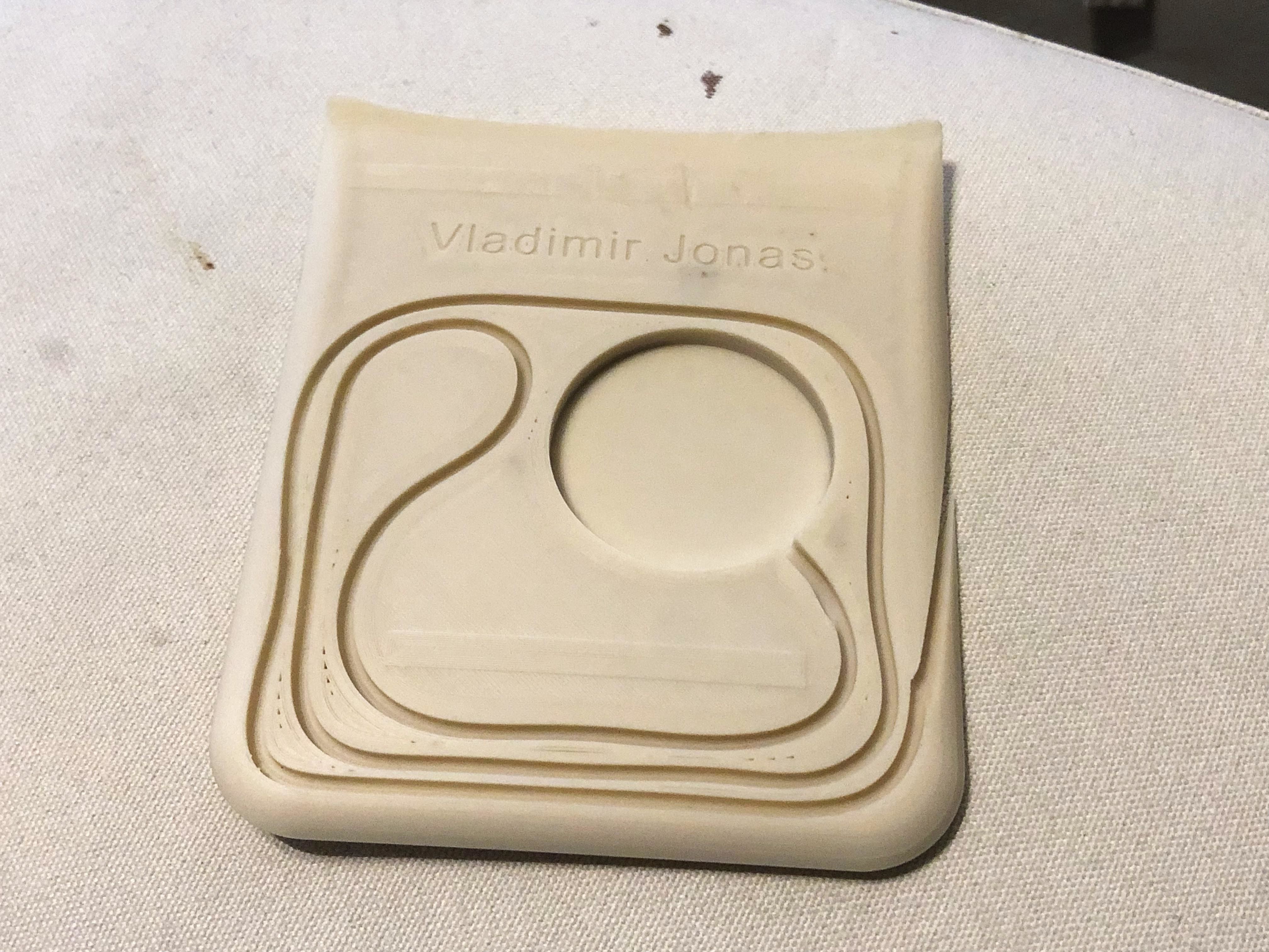 Pad for MagSafe charger in Jazz 3D print model_3