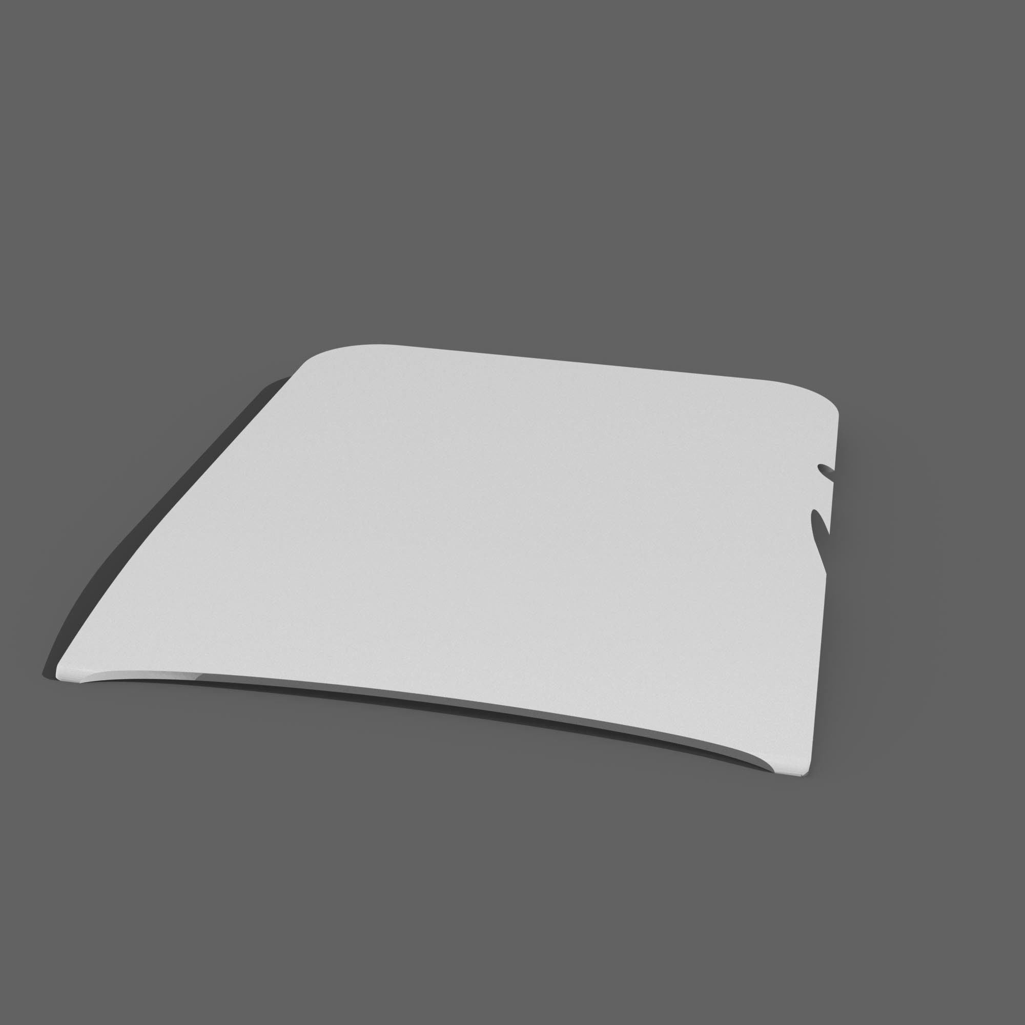 Pad for two MagSafe chargers in Jazz 3D print model_1