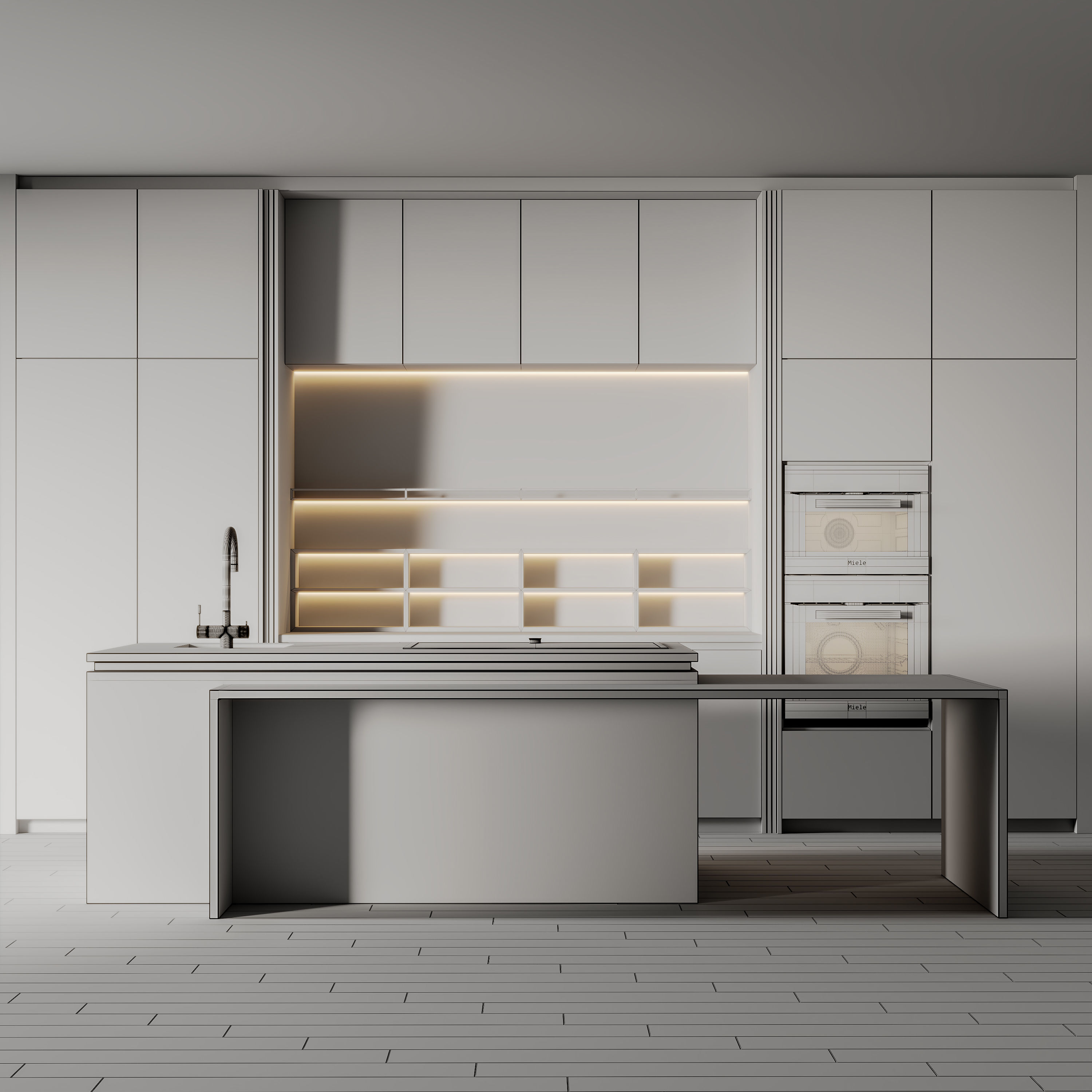  Kitchen024 3D model_6
