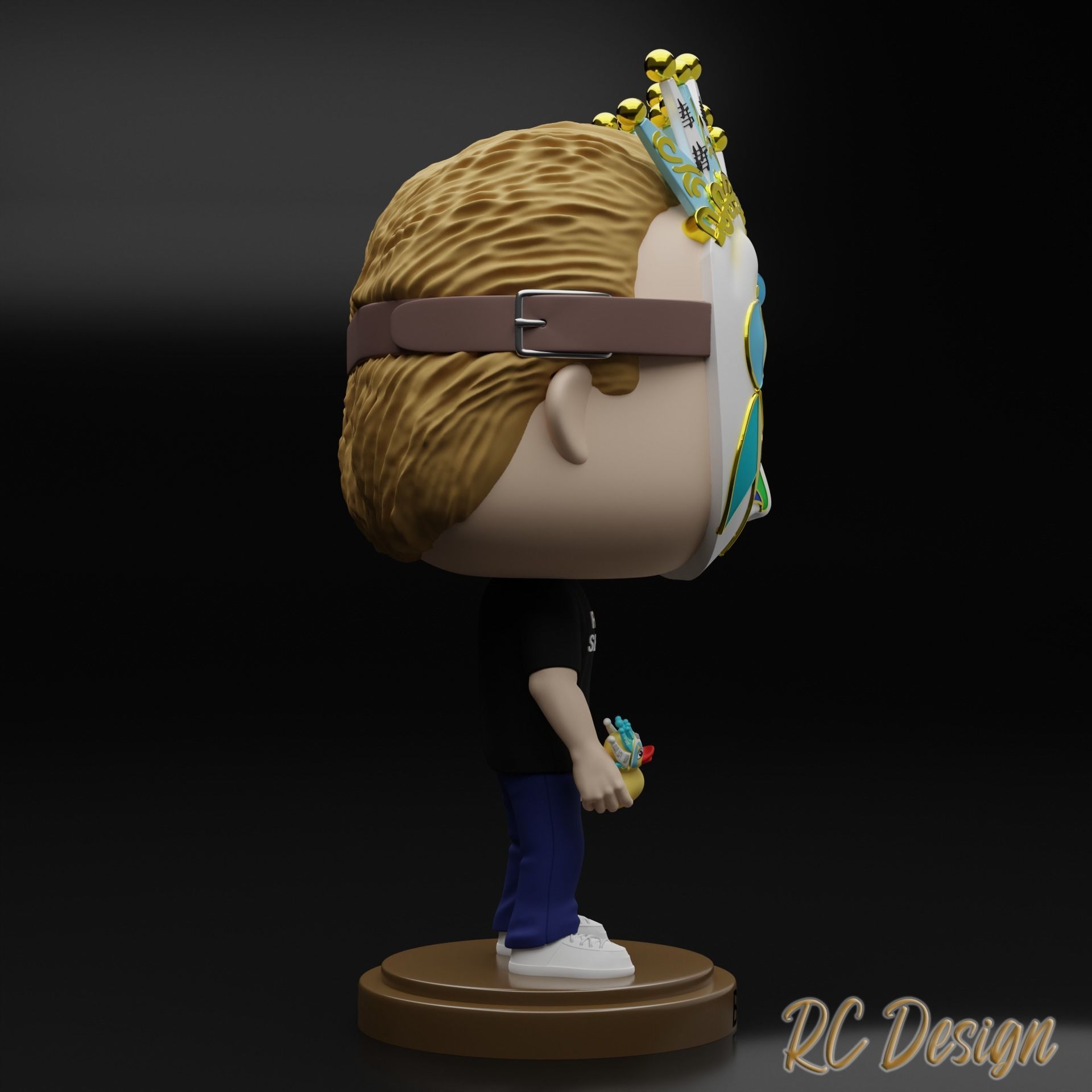 Funko Pop Boris Brejcha 3D print model_4