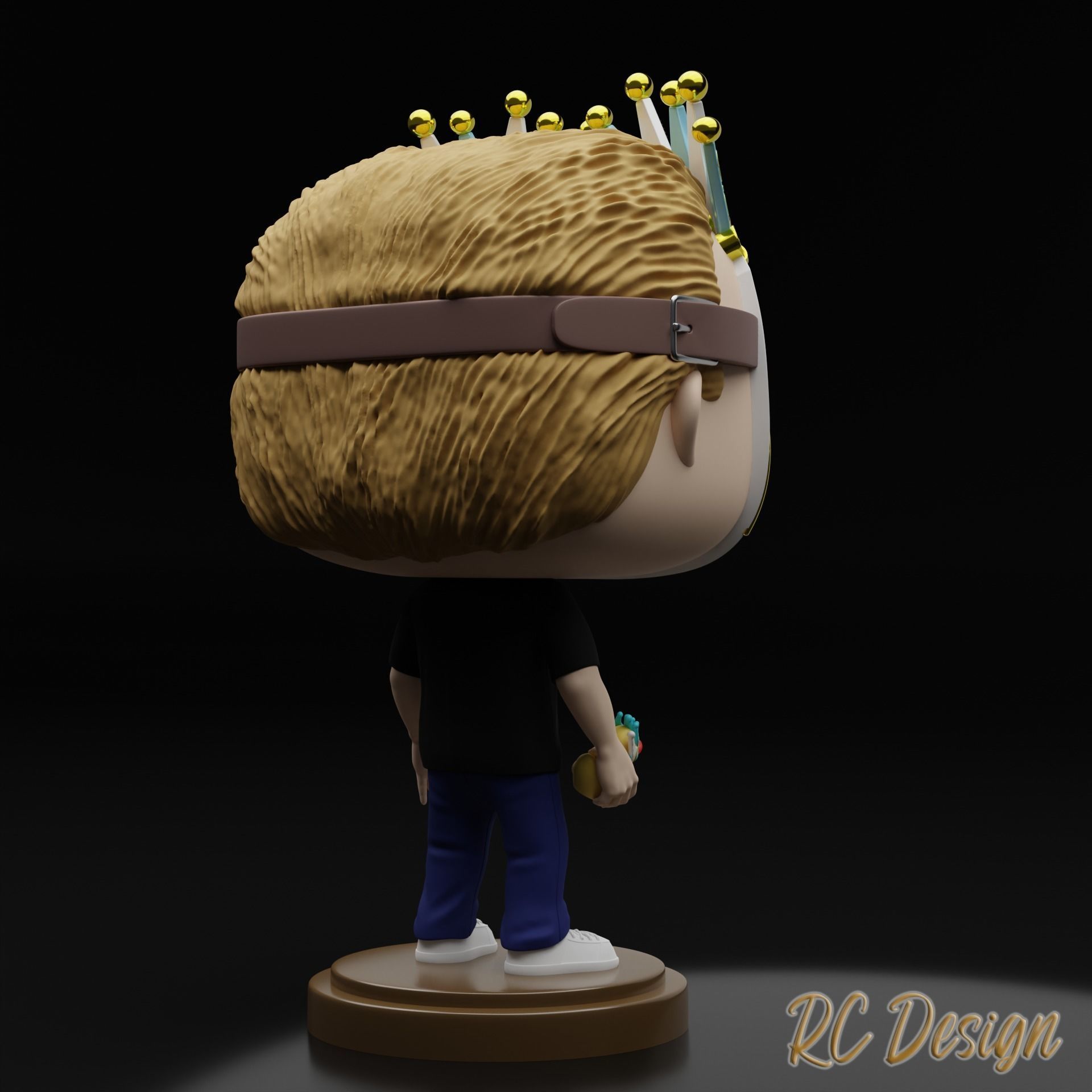 Funko Pop Boris Brejcha 3D print model_3