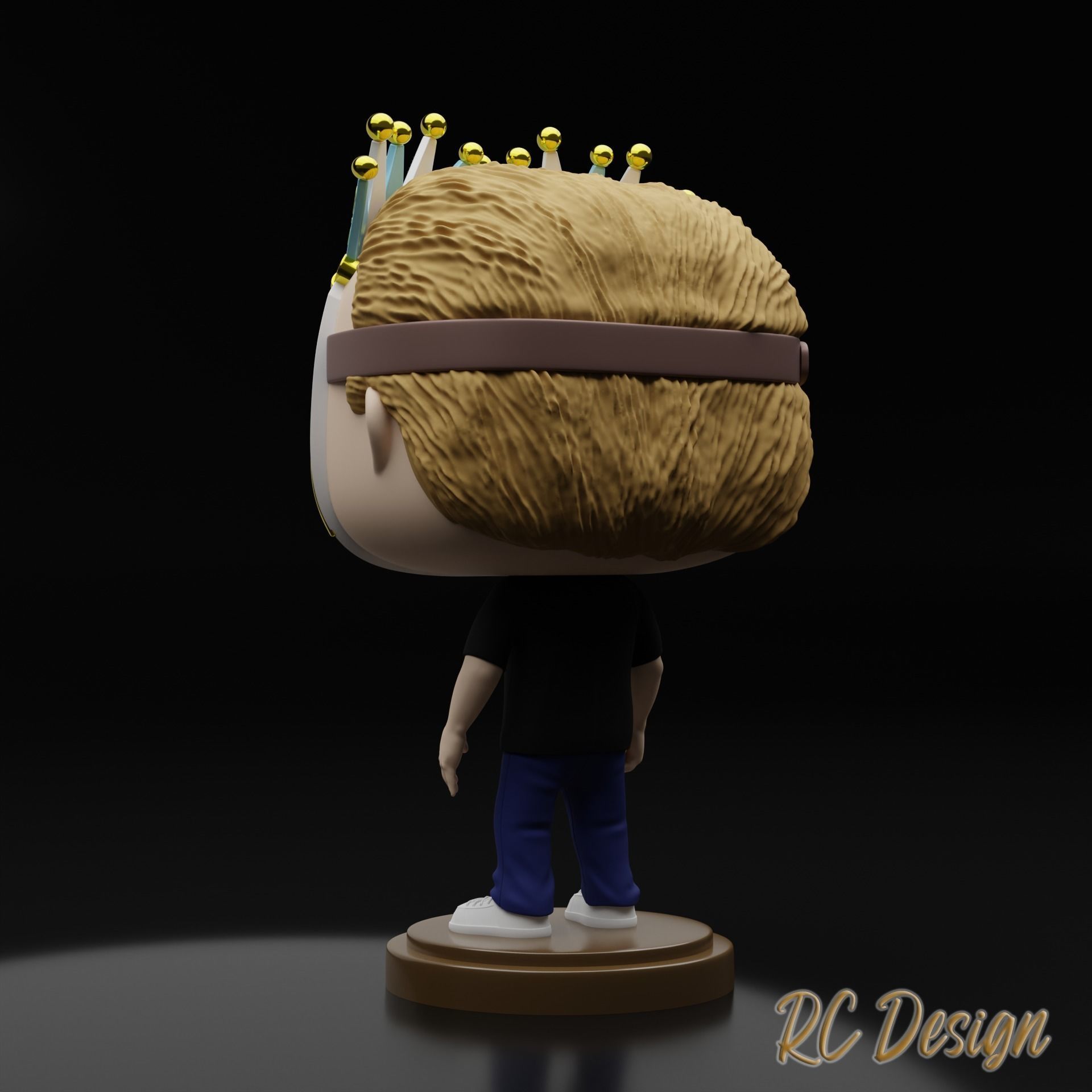 Funko Pop Boris Brejcha 3D print model_2